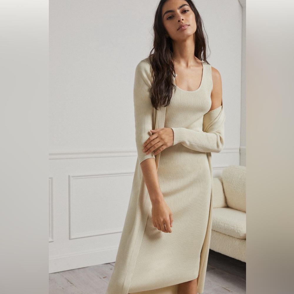 Maryanne sweater dress lounge set ivory XL